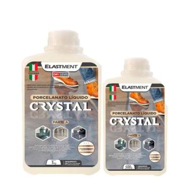 Imagem de Porcelanato Liquido Baixa Espessura Com Endurecedor Kit 1,5KG Smart