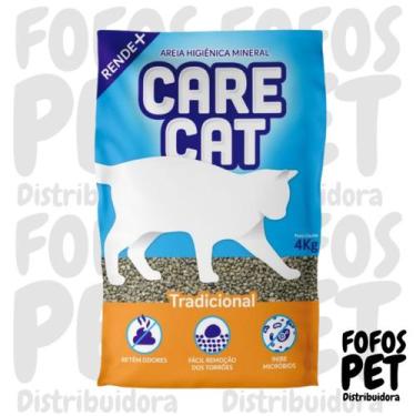 Imagem de Areia Higiênica para Gatos Carecat Tradicional 4kg - Ipet