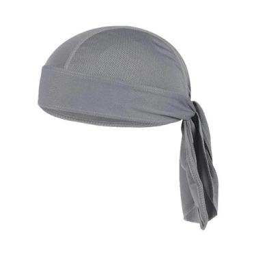Imagem de Chapéu Pirata De Malha Respirável Leve De Secagem Rápida De Cor Sólida