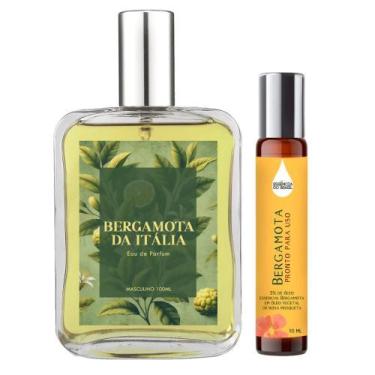 Imagem de Perfume Bergamota Da Itália Homem 100Ml + Óleo Essencial - Essência Do