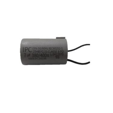 Imagem de Capacitor Para Ventilador 2 Fios 7uf 380/400vac 50/60hz Ipc, 7uf 380/4