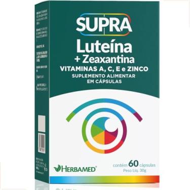 Imagem de HERBAMED Luteína + Zeaxantina SUPRA com Vitaminas A, C, E e Zinco 60 Cápsulas