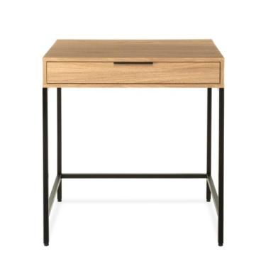 Imagem de Escrivaninha Square 1 Gaveta 70cm x 48cm - Casavee, Tauari - Preto