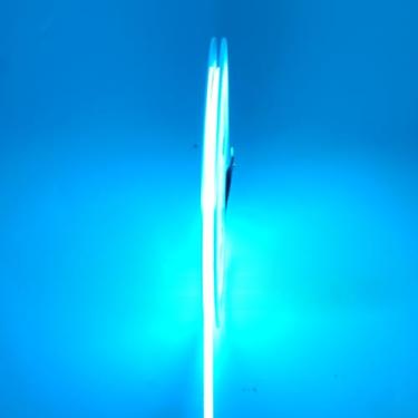 Imagem de Boarda-Lighting Fita de LED Ice Blue COB, 12V 3 mm 400LEDs/m RA> 90 fita de luz de alto CRI, flexível cortável, 16,4 m 2000LEDs IP30 COB luz LED para decoração de sala de cozinha