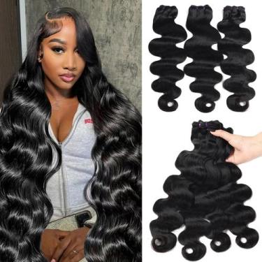 Imagem de Pacotes de extensões de cabelo Beauty Queen Body Wave 4 (50-60 cm)