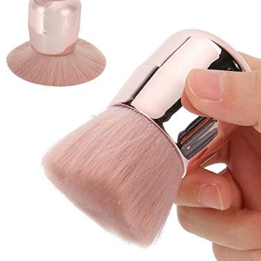 Imagem de ZJchao Pincel de Blush, Escova Bronzeadora, Com Alça de Alumínio Pincéis Fortes Em Pegando Em pó Adequado para pó Solto, Blush e Bronzer Misturando Cores Nas Bochechas
