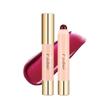 Imagem de Oulac Batom Black Cherry – Batom Lipstain and Blush, protetor labial matizado, hidratante e nutritivo, acabamento brilhante, vegano, suculento! (04)