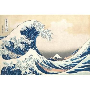Imagem de Quebra-cabeça YOGEON Hokusai A Grande Onda de Kanagawa 1000 peças