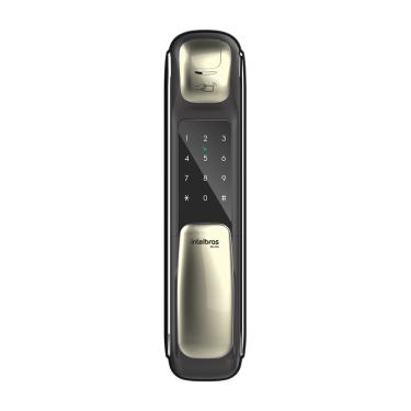 Imagem de Fechadura Digital Push & Pull com Biometria FR 630 Intelbras