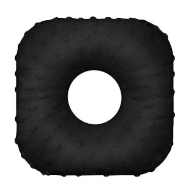 Imagem de ＫＬＫＣＭＳ Travesseiro protetor de orelha para piercing de orelha, leve, confortável, respirável, ergonômico, portátil, protetor auricular com furo, Preto