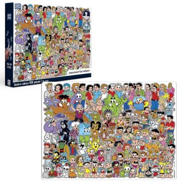 Imagem de Quebra Cabeça Turma Da Mônica 500 Peças 3334 - Toyster