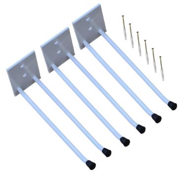 Imagem de 3 Suporte Para Vassouras Rodos De Parede Organizador 18Cm