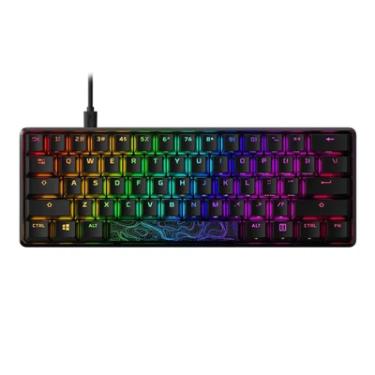 Imagem de Teclado Mecanico Gamer Hyperx Alloy Origins, USB, RGB, Switch Red, Preto - 4p5n4aa#aba