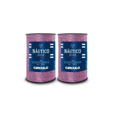 Imagem de Kit 2 Fio Náutico Brilho Círculo - Cor 3754 - Unicórnio