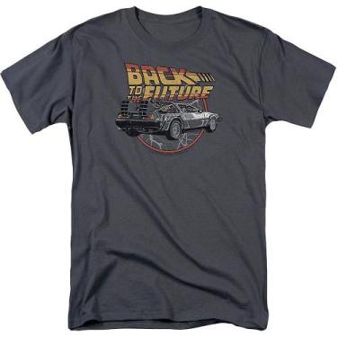 Imagem de Lightning Bolts Back To The Future T-Shirt - Rockinstone
