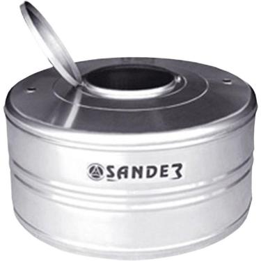 Imagem de Caixa D´água De Inox 1000 Litros Com Tampa Compacta Modelo Ac - Sander Caixa Dagua 1000l Aco Inox Compacta Mod Ac Sander