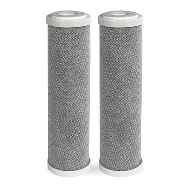 Imagem de Kit 2 Refil Filtros 230 Br/tr Pou Carbon Block 9.3/4