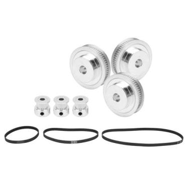 Imagem de Polia de correia dentada Walfront 20 dentes/60 dentes + 2GT200/280/400