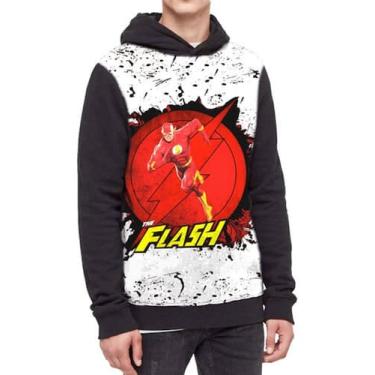 Imagem de Moletom Com Capuz Flash Ref:517 - smoke, Preto, GG