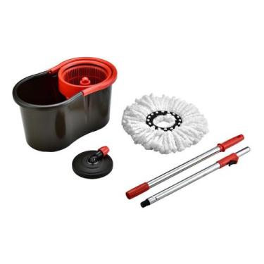Imagem de Mop De Limpeza Balde Profissional 360 Graus Uso Geral Refil Linha Prem