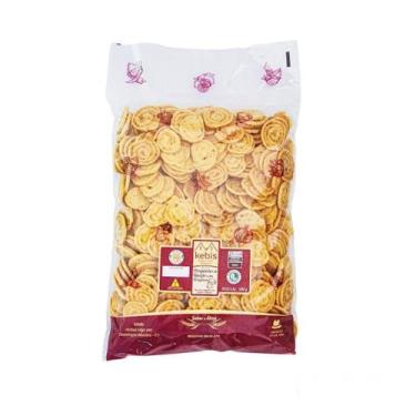 Imagem de Biscoito Caseiro Disquinho de Orégano Natural 500g Kebis - KEBIS BISCO