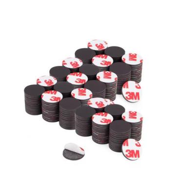 Imagem de Ímãs redondos Magnetic Dots Towjug com adesivo 180 unidades 3M