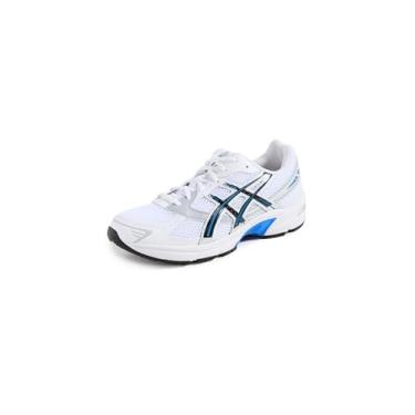 Imagem de Asics Tênis esportivo masculino GEL-1130, Branco/Atum azul, 42