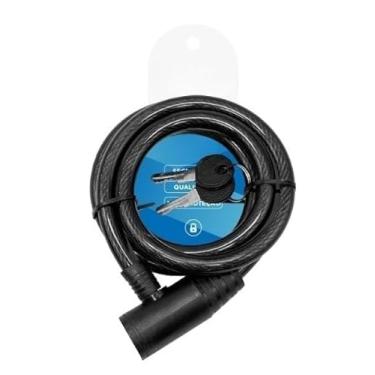 Imagem de Cadeado Para Moto Bicicleta Bike Capacete Portão Porta Corrente Segurança Antifurto Trava Grossa(BL05)