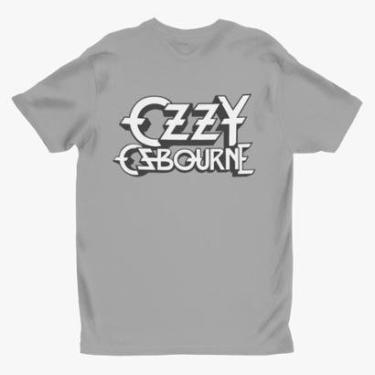 Imagem de Camiseta Rock Cinza Ozzy Osbourne Heavy Metal Estilo e Atitude-Masculino