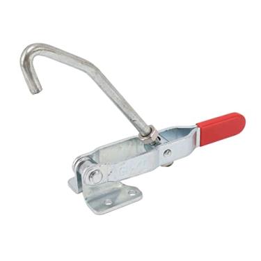 Imagem de ZJchao Braçadeira Articulada, 170 Kg Tipo de Gancho de Tração de Fixação Rápida Grampo de Trava Alternada Gancho de Braçadeira 21,2x5x4cm para Máquinas de Serrar de Bancada, Prateleiras, Portas,