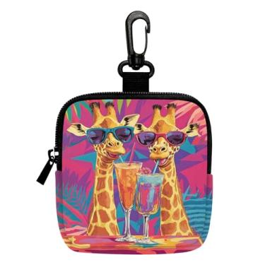 Imagem de Porta-chaves mini porta-moedas, bolsa multifuncional para chaves, moedas, fone de ouvido, batom, 1, LCS multicolorido 28737, Tendência