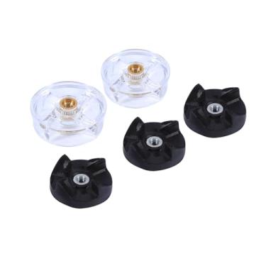Imagem de Conjunto de engrenagens de reposição Magic Blender, 2 engrenagens de base, 3 engrenagens de lâmina, conjunto de peças sobressalentes para liquidificadores de 250 W, estrutura de metal de borracha