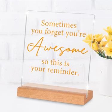 Imagem de Presentes de agradecimento para colegas de trabalho presentes de apreciação decoração de mesa motivacional sinais de mesa para graduação funcionário equipe professor enfermeira assistente social