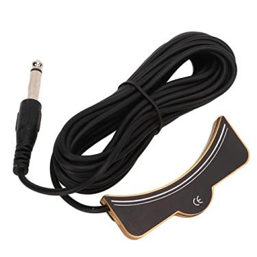 Imagem de XUXHOU Captador de Abertura de Buraco, Operação Fácil Com Suporte de Braçadeira para Guitarristas Acústicos, Plástico de Metal para Entusiastas de Guitarra