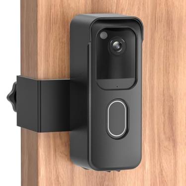 Imagem de Suporte de porta de campainha antifurto para campainha de vídeo Blink 2ª geração (modelo mais recente de 2025), novo suporte de campainha sem perfuração, sensor sem bloqueio e suporte de suporte de