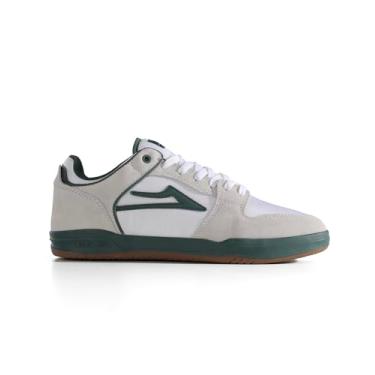 Imagem de Lakai Tênis de skate masculino Telford Low, Cordura Spruce de camurça branca, 39