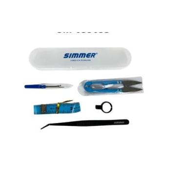 Imagem de Kit Costura (5 Peças)1pic,1métrica,1pinça,1corta fio,1ab - SM036653