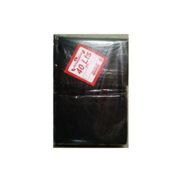 Imagem de Saco De Lixo Plástico Preto 40 Litros Com 100 Unidades - Higipack