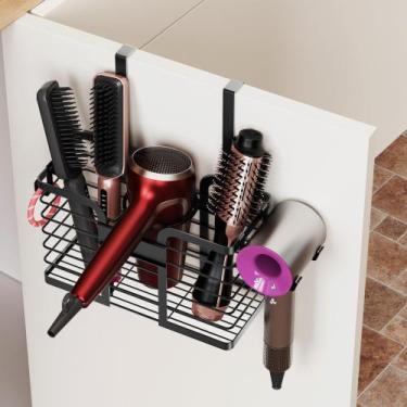 Imagem de Suporte para secador de cabelo YIGII 3 em 1 organizador de porta/pared