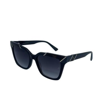 Imagem de Óculos Solar Ana Hickmann Cris 1 Ah90044 A01 Lente Degradê