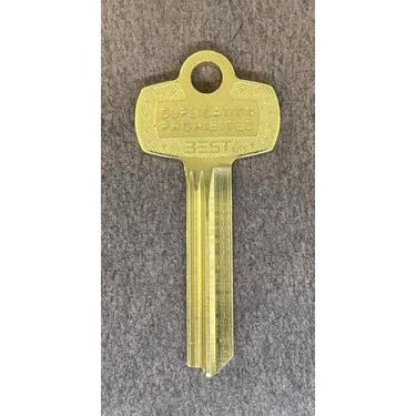 Imagem de Pacote com 10 chaves tipo prata níquel A1114TB 1A1TB1 para melhor chaveta TB