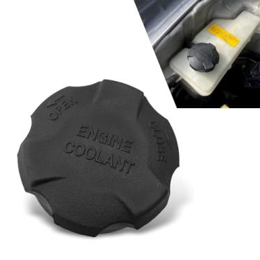 Imagem de Dogary Tampa do reservatório do radiador de carro, tampa do reservatório de refrigerante do motor de carro IX35 com junta de vedação, peça de reposição OEM # 25441-26100 254412B100, compatível com