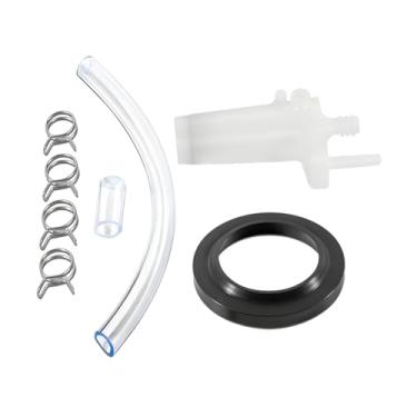 Imagem de Sandfren Kit de disjuntor a vácuo de vaso sanitário para trailer, OEM # 34122 Peças de reposição para válvula de água de vaso sanitário motorhome, acessórios de conjunto de reparo de trailer à prova