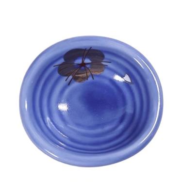 Imagem de prato de lanche Pratos redondos para molho de soja são ideais para servir sobremesas cremosas, lanches e outras guloseimas tigela de sopa