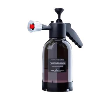 Imagem de Pulverizador de Espuma Profissional, Garrafa Spray Manual com Bomba de Pressão, 2L, 33cm x 12.5cm, Preto