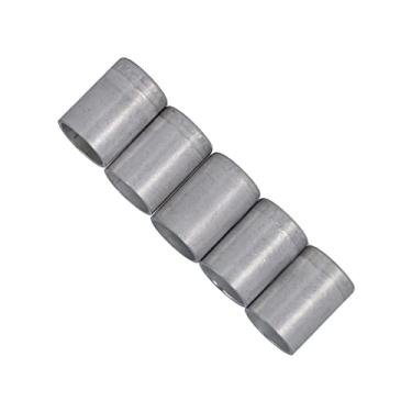 Imagem de Matybobe 20 peças de tampa de junta de ar condicionado tampa de tubo de mangueira de alumínio para sistema CA de carro (5/20.3 cm)