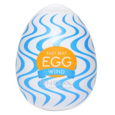 Imagem de TENGA Egg Wind Egg Wind White 1 peça EGG-W01 Azul