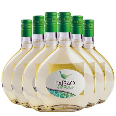 Imagem de Kit Caixa Fechada 6 Garrafas Vinho Verde Faisão D.O.C.