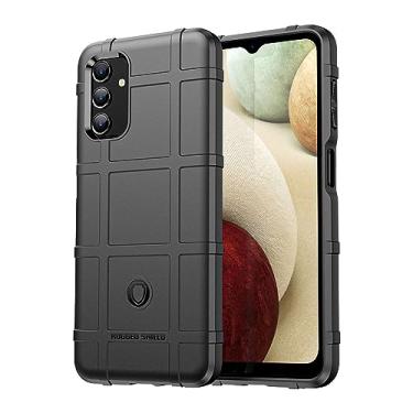 Imagem de IDEWEI Capa para Samsung Galaxy A13 4G, fibra de carbono refinada, anti-queda, anti-impressões digitais, proteção integral. A capa do telemóvel é compatível com Samsung Galaxy A13 4G