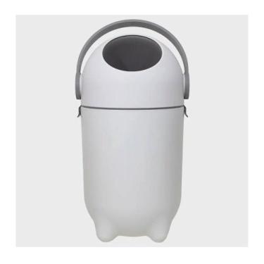 Imagem de Lixeira Antiodor para Fraldas Buba 10L Branco